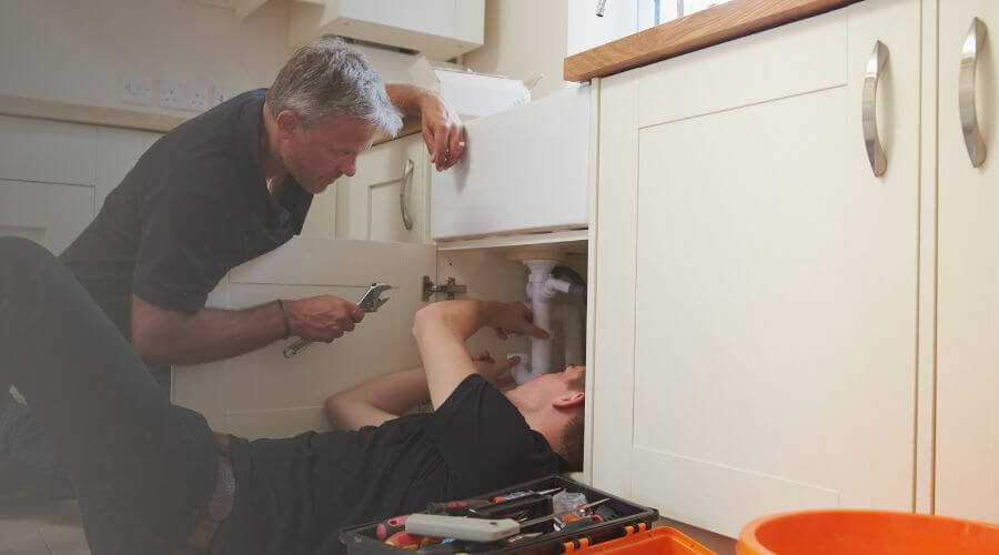 Professional burst pipe repair services in Warren, OR